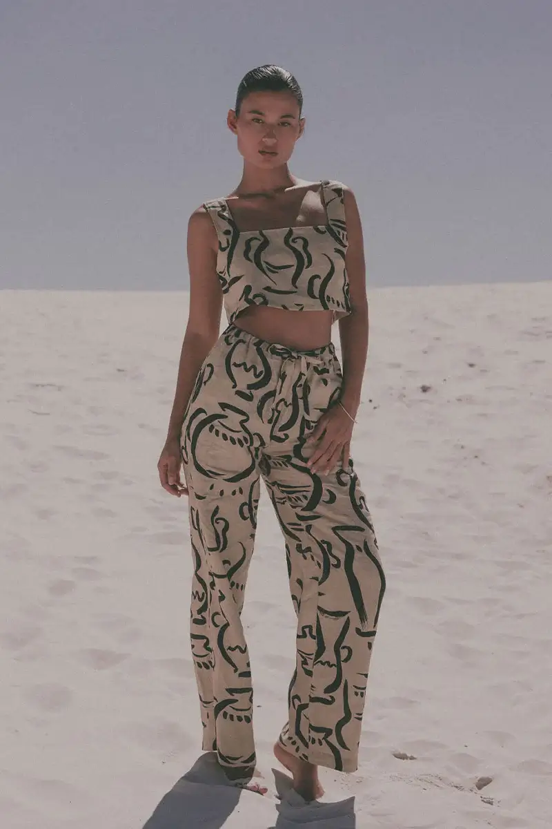 Soleil Soleil Celine Pant Mazharia Collection – Island Collective